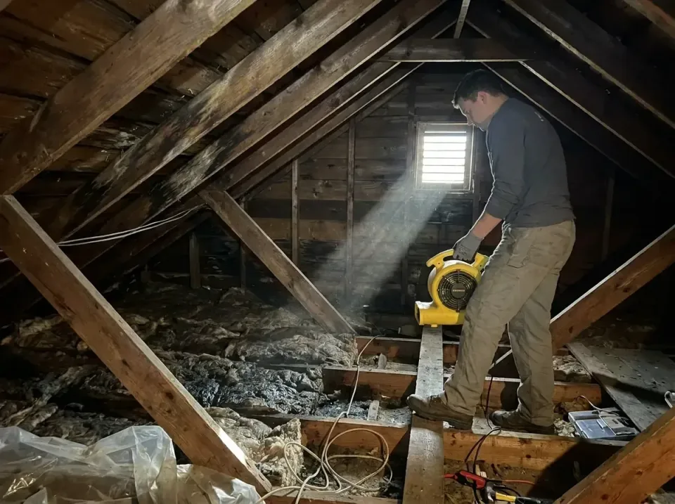attic-water-damage-drying-proc-007 — frequently asked questions, Emergency Water Extraction & 24/7 Flood Response in Killeen…